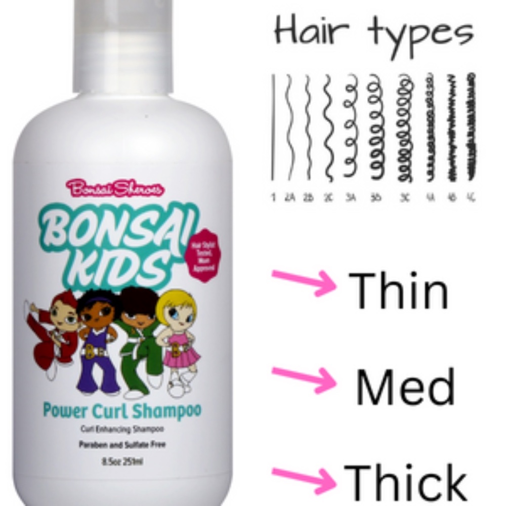 Kids & Toddlers Shampoo for Curly Hair 8 fl. oz